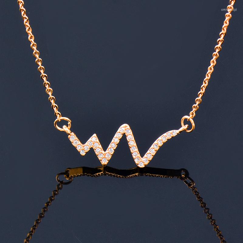 Pendant Necklaces LEEKER Korean Style Heartbeat Crystal Necklace For Women Rose Gold Silver Color Chain Fashion Jewelry 2023 Arrival 005 LK6
Pendant Necklaces LEEKER Korean Style Heartbeat Crystal Necklace For Women Rose Gold Silver Color Chain Fashion Jewelry 2023 Arrival 005 LK6