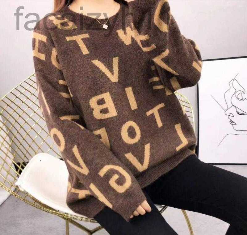 designer Fashion round neck loose knitted Women' Sweaters female Winter new college style lazy pullover sweater jacquard NJYM
designer Fashion round neck loose knitted Women' Sweaters female Winter new college style lazy pullover sweater jacquard NJYM