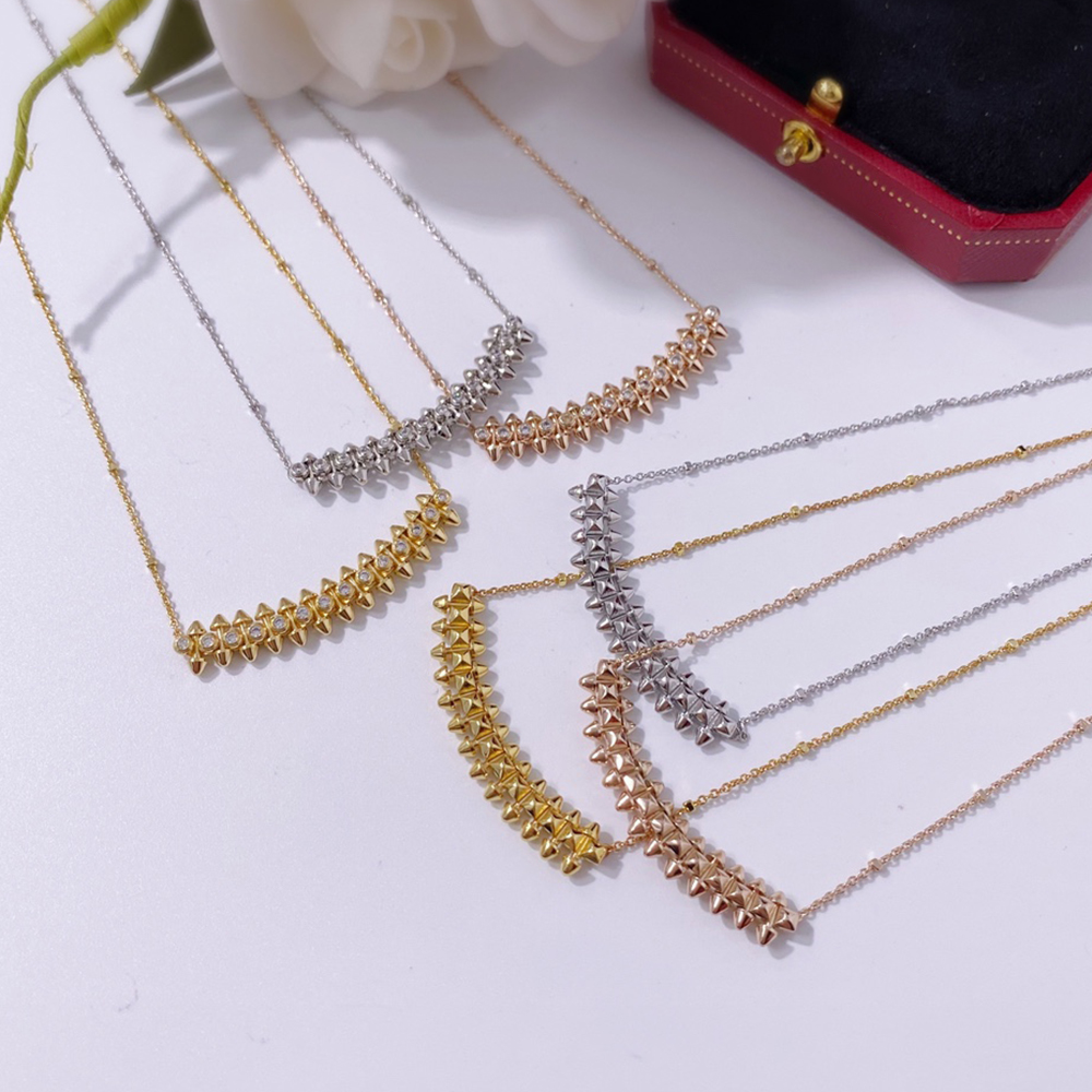 clash Series necklace for woman designer for man Willow spike Gold plated 18K T0P quality official reproductions fashion luxury classic style anniversary gift 001
clash Series necklace for woman designer for man Willow spike Gold plated 18K T0P quality official reproductions fashion luxury classic style anniversary gift 001