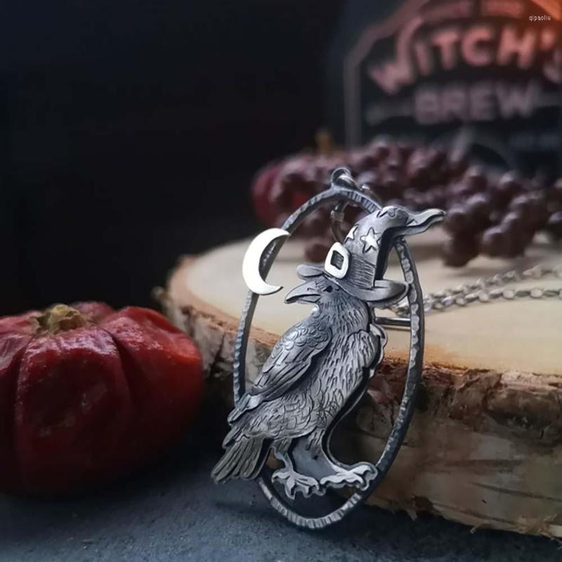 Pendant Necklaces Round Hollow Out Star Moon Crow Pendants Chokers Necklace For Women Vintage Creative Chains Men Charms Accessories Jewelry
Pendant Necklaces Round Hollow Out Star Moon Crow Pendants Chokers Necklace For Women Vintage Creative Chains Men Charms Accessories Jewelry