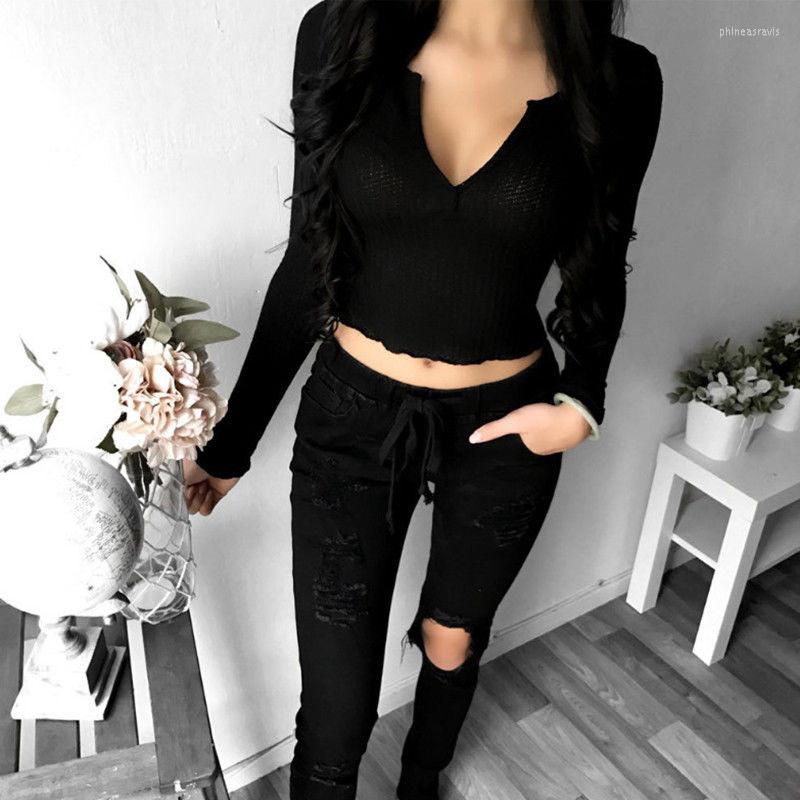 Women' T Shirts Women Casual Slim Solid Basic Long Sleeve Shirt Ladies Plain Deep V Neck Regular Size Pullover Cotton Blend Autumn Clothes, Black
Women' T Shirts Women Casual Slim Solid Basic Long Sleeve Shirt Ladies Plain Deep V Neck Regular Size Pullover Cotton Blend Autumn Clothes, Black