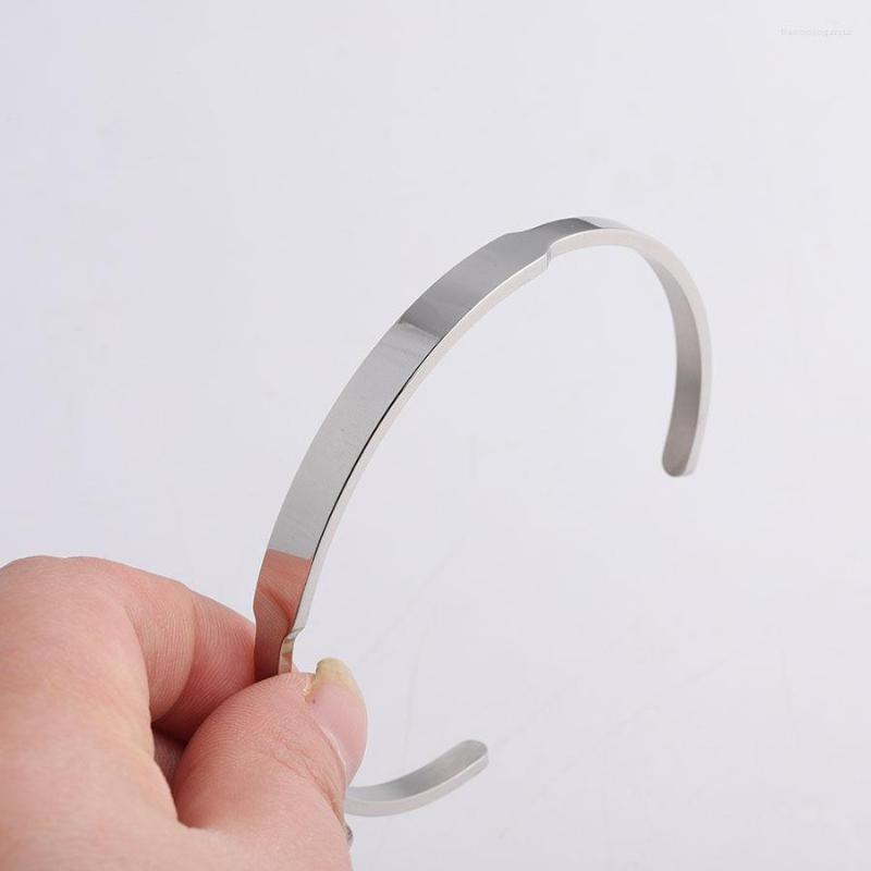 Bangle Stainless Steel C Open Cuff For Engrave Metal Stamping Blank Bangles 60mm Mirror Polished Wholesale 10pcs
Bangle Stainless Steel C Open Cuff For Engrave Metal Stamping Blank Bangles 60mm Mirror Polished Wholesale 10pcs