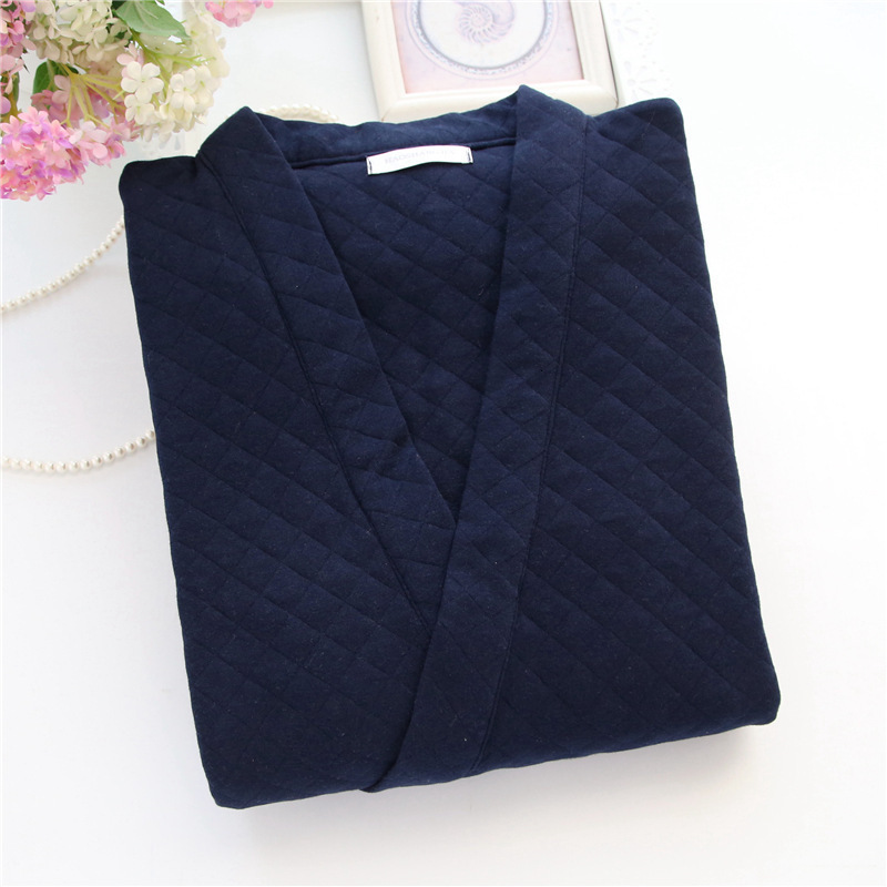 Men's Sleepwear Style men's Winter Pajamas Set Home Thicken Warm Cotton Male Pijama Pyjama Masculin Loungewear Kimono Clothes Suit Masculino