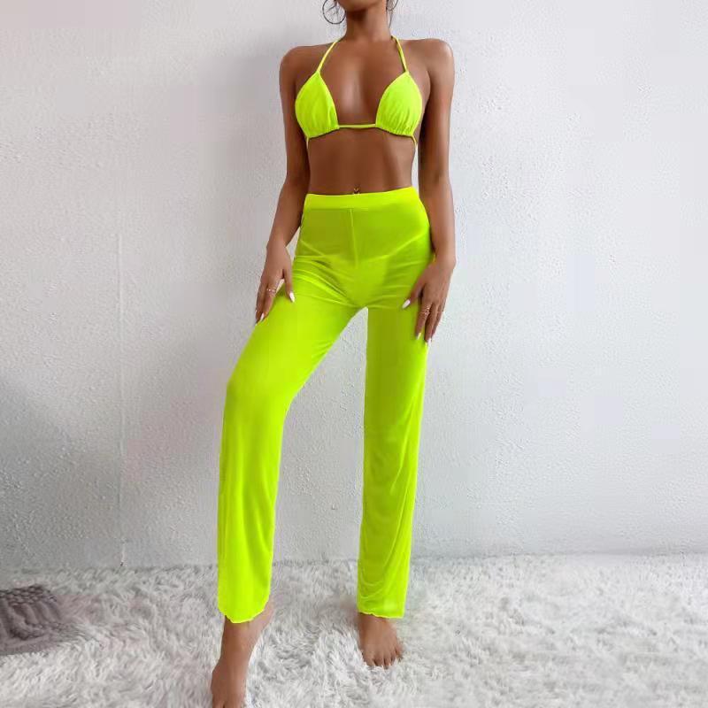 Women' Swimwear 3pcs Women Swimsuits Push Up Bra With Mesh Cover-Ups Long Pants Bathing Bikini Suit 2023 Summer Solid BeachwearWomen, Black
Women' Swimwear 3pcs Women Swimsuits Push Up Bra With Mesh Cover-Ups Long Pants Bathing Bikini Suit 2023 Summer Solid BeachwearWomen, Black