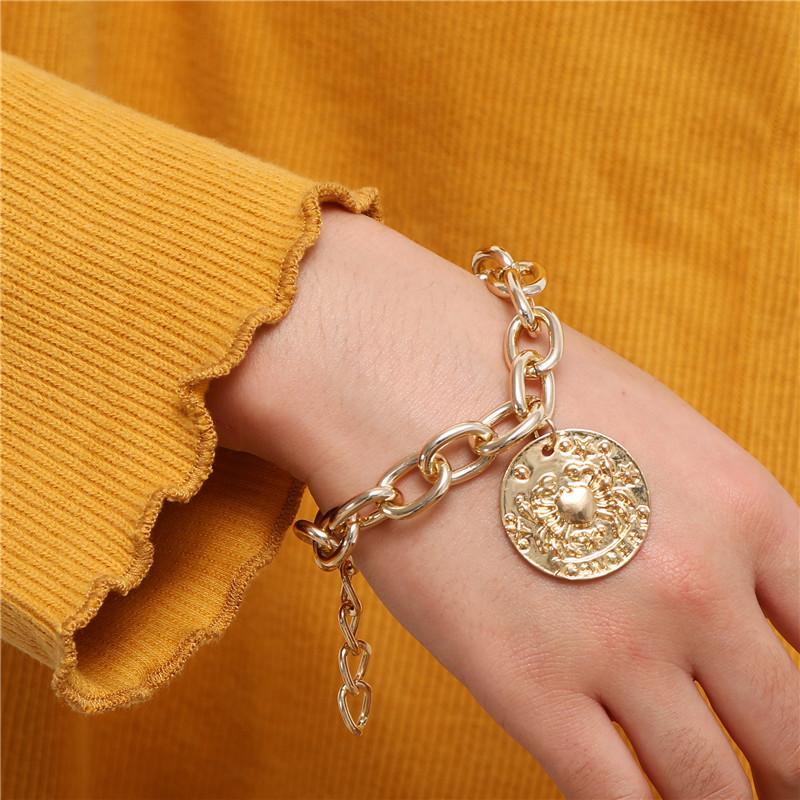 Link Bracelets Hip Hop 2023 Gold Metal Chain Coin Cancer Irregular Pendant Bracelet Bangle Bohemian Female Bangles For Women
Link Bracelets Hip Hop 2023 Gold Metal Chain Coin Cancer Irregular Pendant Bracelet Bangle Bohemian Female Bangles For Women