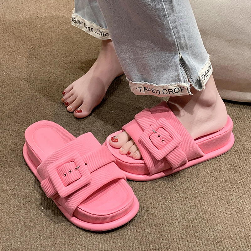 Square buckle platform sandals and slippers women's casual flat sandals 2023 new summer fashion Joker open-toed sandals, Black
Square buckle platform sandals and slippers women's casual flat sandals 2023 new summer fashion Joker open-toed sandals, Black