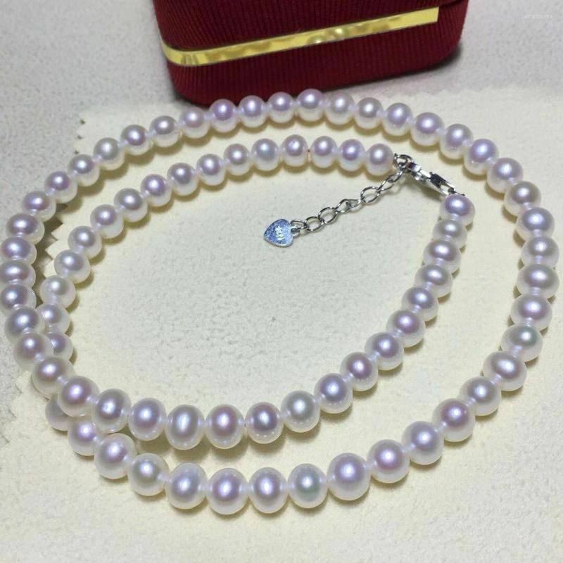 Chains Gorgeous 8-9mm South Sea Round White Pearl Necklace 18inch