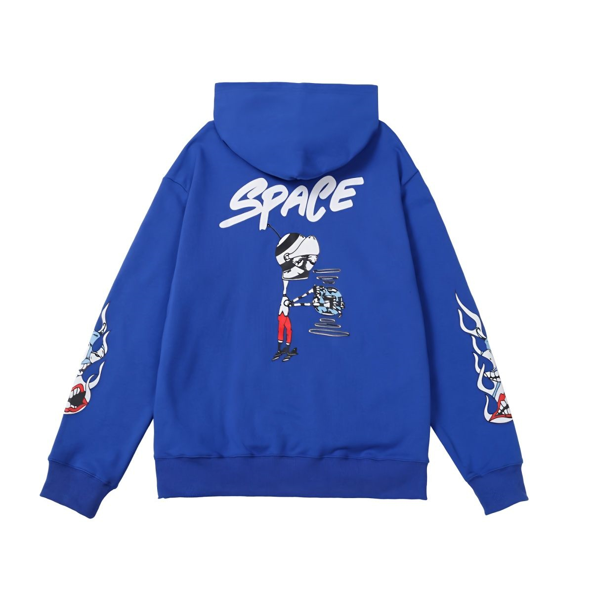 Mens Hoodies Women Purple Graffiti Spider Web Printing Loose Hooded Thick Long Sleeved Sweater, Blue
Mens Hoodies Women Purple Graffiti Spider Web Printing Loose Hooded Thick Long Sleeved Sweater, Blue