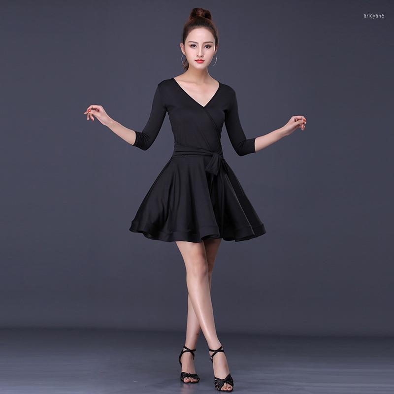 Stage Wear Latin Dancing Black Suit Fashion Trends Women Dance Performance Clothing One Piece Set Practicing
Stage Wear Latin Dancing Black Suit Fashion Trends Women Dance Performance Clothing One Piece Set Practicing