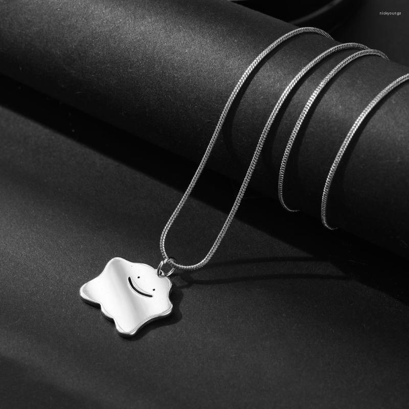 Chains Titanium Steel Small Monster Sweater Necklace Female 2023 Ins Hip Hop Spice Sweet Cool Clavicle Chain Accessories
Chains Titanium Steel Small Monster Sweater Necklace Female 2023 Ins Hip Hop Spice Sweet Cool Clavicle Chain Accessories
