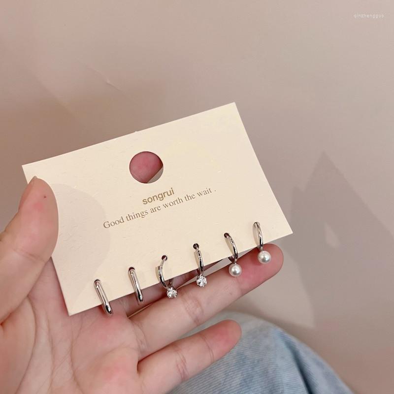 Stud Earrings Silver Color Pearl Ear Buckle For Women Girls Simple Delicate Shining Zircon Geometric Fashion Jewelry
Stud Earrings Silver Color Pearl Ear Buckle For Women Girls Simple Delicate Shining Zircon Geometric Fashion Jewelry