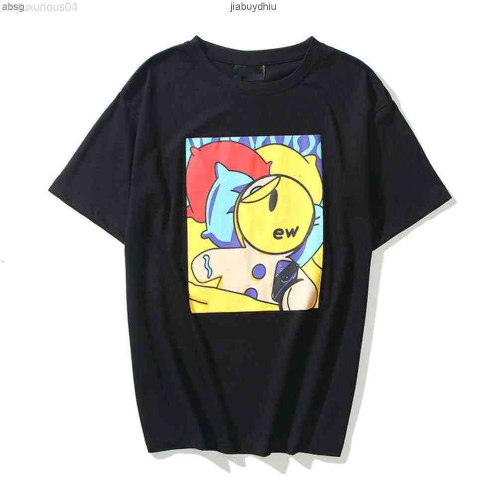Fashion Citytops T-shirt Hop Drew Short Sleeve Smiling Men's and Women's Girl Gingerbread Man High Street Style
Fashion Citytops T-shirt Hop Drew Short Sleeve Smiling Men's and Women's Girl Gingerbread Man High Street Style