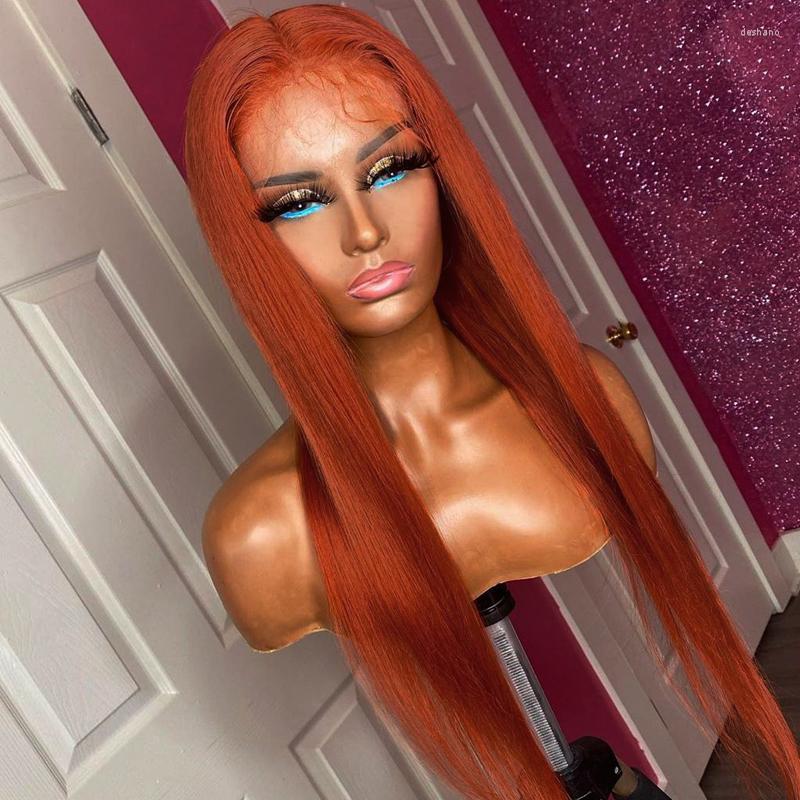 Orange Red 13x6 Lace Part Wig 26 Inch U Natural Hairline Long Middle Hair For Women With Baby, U part
Orange Red 13x6 Lace Part Wig 26 Inch U Natural Hairline Long Middle Hair For Women With Baby, U part