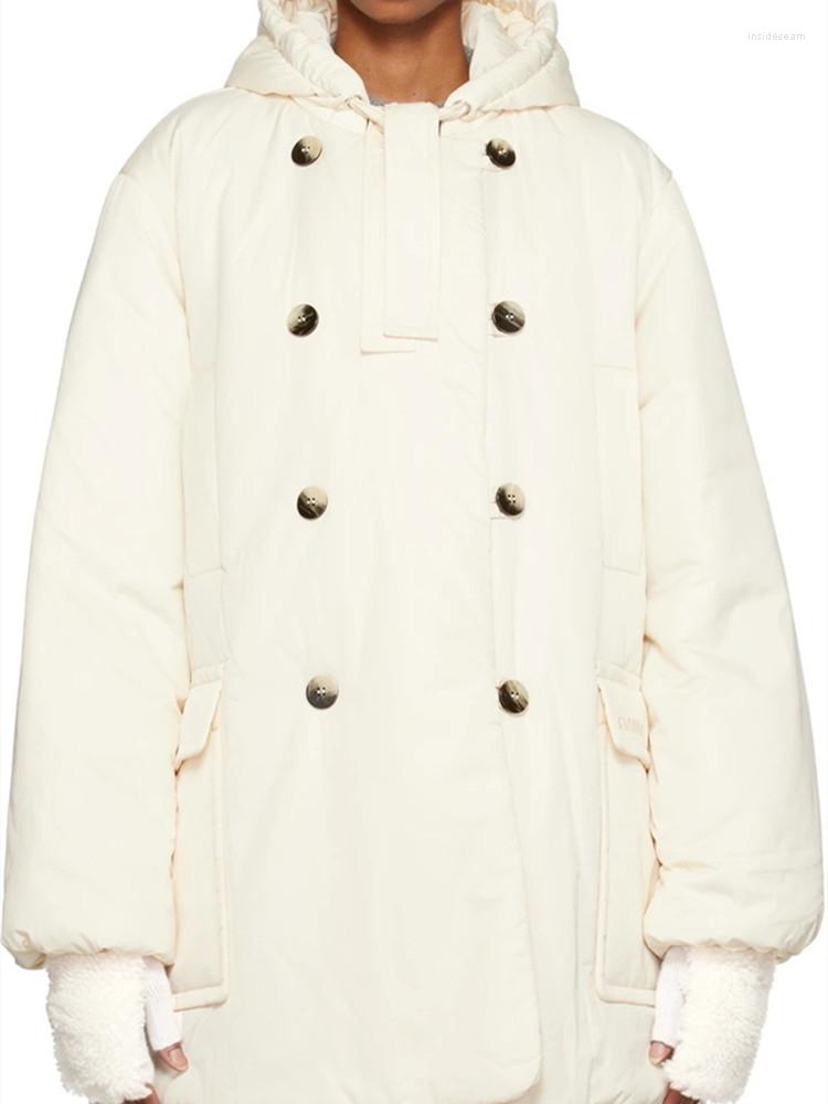 Women' Trench Coats Women' Solid Color Hooded Parkas Coat Double Breaste Female Loose Simple Cardigan Jackets, Black
Women' Trench Coats Women' Solid Color Hooded Parkas Coat Double Breaste Female Loose Simple Cardigan Jackets, Black