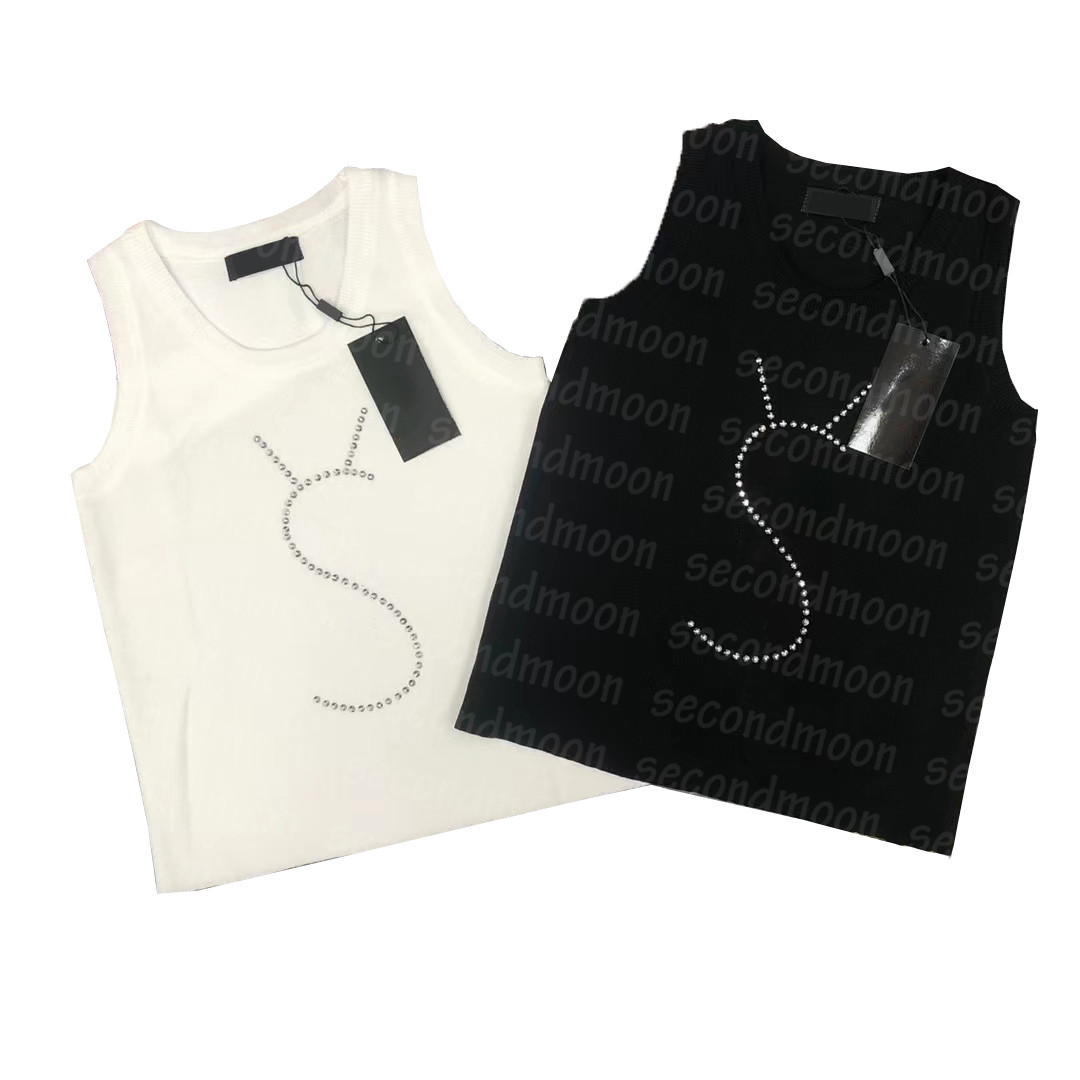 Rhinestone Letter Knits Tops Women Gym Tank Top Summer Breathable Knitting Vest Quick Dry Knits Tees, Black
Rhinestone Letter Knits Tops Women Gym Tank Top Summer Breathable Knitting Vest Quick Dry Knits Tees, Black