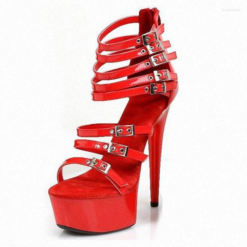 Sandals Women's Cross Strap Buckle Platform T Dance Shoes Pole High Heels 15Cm Stripper 6 Inches Zipper Open Toe, Color 1
Sandals Women's Cross Strap Buckle Platform T Dance Shoes Pole High Heels 15Cm Stripper 6 Inches Zipper Open Toe, Color 1