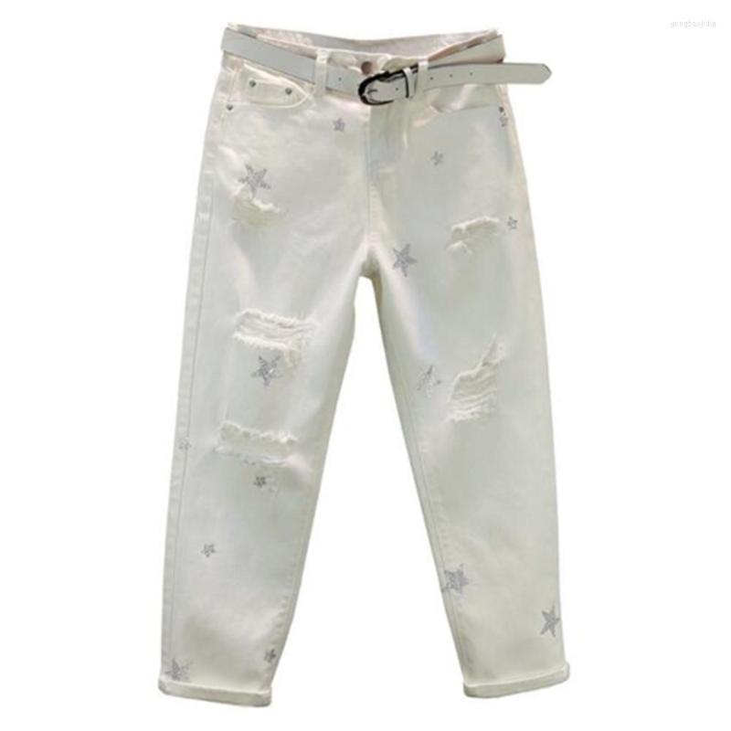 Women' Jeans Y2K White Ripped Denim Women' Straight Pants High Waist Baggy Streetwear Wide Leg Loose Star Sequins, White jeans
Women' Jeans Y2K White Ripped Denim Women' Straight Pants High Waist Baggy Streetwear Wide Leg Loose Star Sequins, White jeans