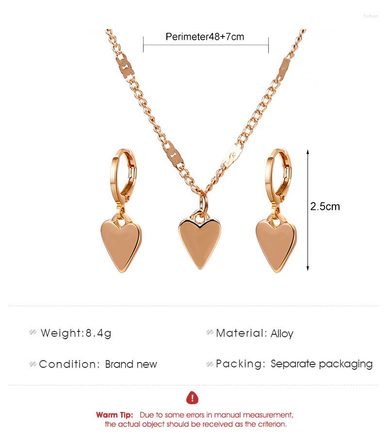 Necklace Earrings Set WANGAIYAO Fashion Simple Love Female Trend Sweet Peach Heart Clavicle Chain Ladies 2-piece Birthday Gi, Picture shown
Necklace Earrings Set WANGAIYAO Fashion Simple Love Female Trend Sweet Peach Heart Clavicle Chain Ladies 2-piece Birthday Gi, Picture shown
