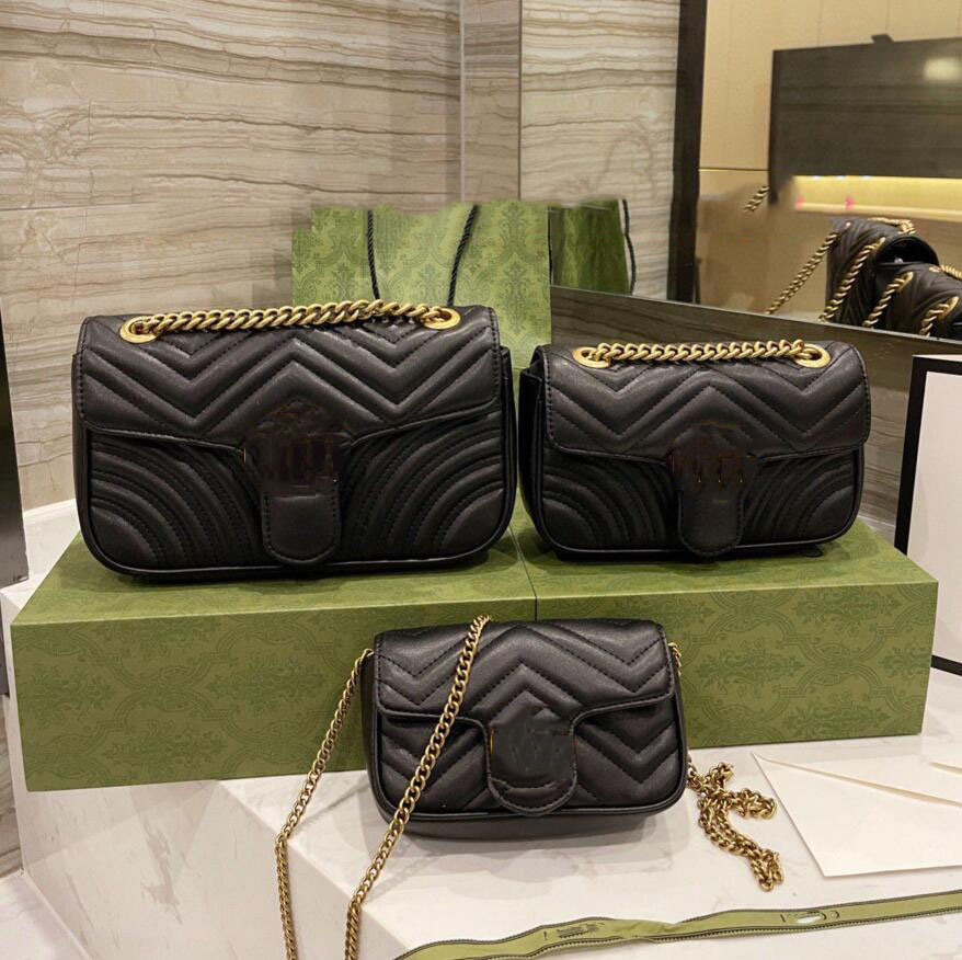 Top Quality Marmont Chain Shoulder Bags woman Fashion Classic Luxury Designer Handbags Lady Genuine Leather Banquet Black Messenger Crossbody Bag, 13
Top Quality Marmont Chain Shoulder Bags woman Fashion Classic Luxury Designer Handbags Lady Genuine Leather Banquet Black Messenger Crossbody Bag, 13