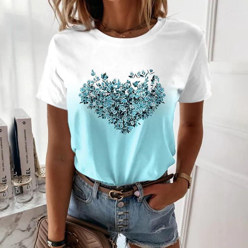 Women's T Shirts Summer Women's Short Sleeved 3d Love Graphics T-shirt O-neck Streetwear Fashion Tops Women Clothes Casual Girl Clothing, Love-220928-4
Women's T Shirts Summer Women's Short Sleeved 3d Love Graphics T-shirt O-neck Streetwear Fashion Tops Women Clothes Casual Girl Clothing, Love-220928-4