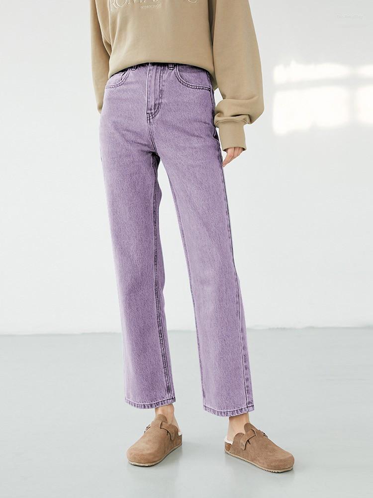 Women's Jeans Purple High Waist Straight Women Vintage Boyfriend Street Full Length Denim Pants Streetwear, Lavender
Women's Jeans Purple High Waist Straight Women Vintage Boyfriend Street Full Length Denim Pants Streetwear, Lavender