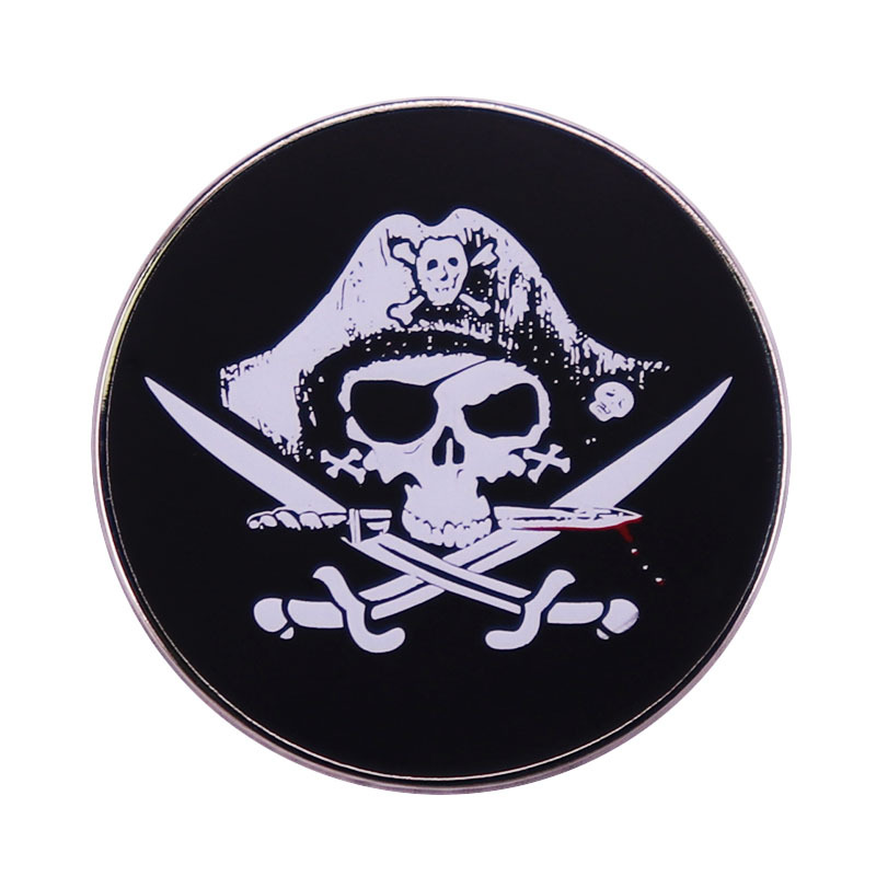 Ghost Sailor Skull Chest Needle Sword Cross Skull Death Flag Badge Cute Anime Movies Games Hard Enamel Pins Collect Metal Cartoon Brooch, As picture
Ghost Sailor Skull Chest Needle Sword Cross Skull Death Flag Badge Cute Anime Movies Games Hard Enamel Pins Collect Metal Cartoon Brooch, As picture
