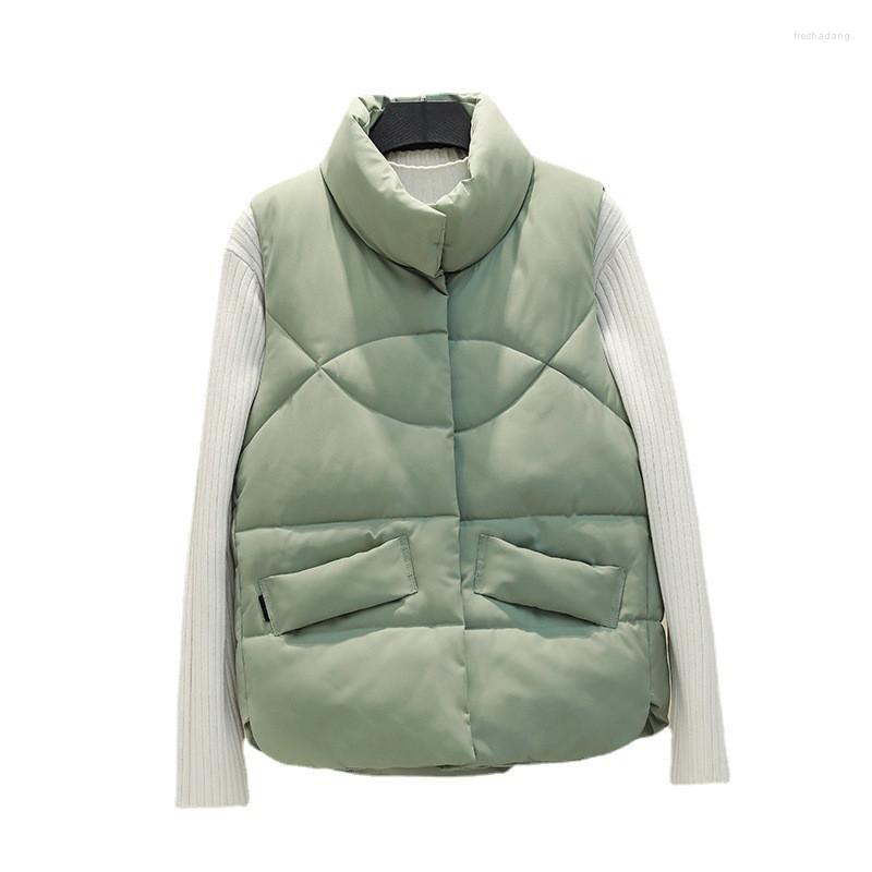 Women's Vests 2023 Winter Women Jacket Warm Coats Loose Oversized Cotton Waistcoat Female Stand Collar Sleeveless Parka Coat, Creamy-white
Women's Vests 2023 Winter Women Jacket Warm Coats Loose Oversized Cotton Waistcoat Female Stand Collar Sleeveless Parka Coat, Creamy-white