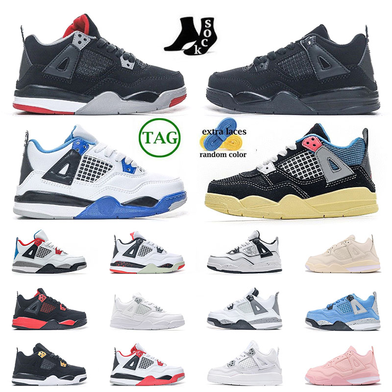 Kid shoes 4s TOP net Children Preschool Training shoes for young girl boy sports shoes Album Sail Fire Red Bred Fire Red Royalty Black Cat outdoor sports sneakers, 1 (23)
Kid shoes 4s TOP net Children Preschool Training shoes for young girl boy sports shoes Album Sail Fire Red Bred Fire Red Royalty Black Cat outdoor sports sneakers, 1 (23)