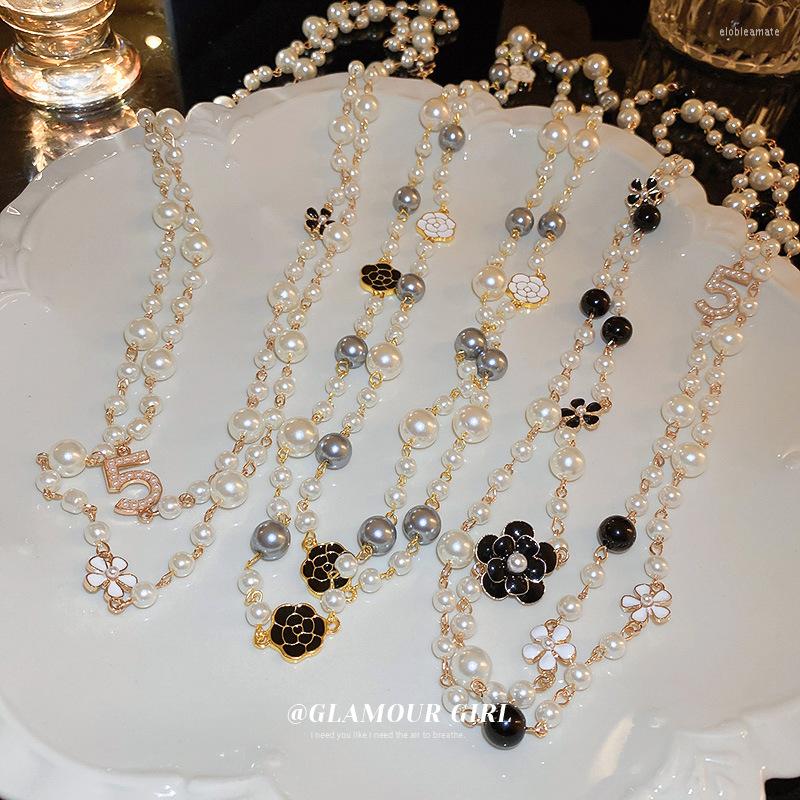 Chains Brand Design Long Simulated Pearl Necklace For Women Double Layer Pendant Sweater Necklaces Chain Party Jewelry
Chains Brand Design Long Simulated Pearl Necklace For Women Double Layer Pendant Sweater Necklaces Chain Party Jewelry