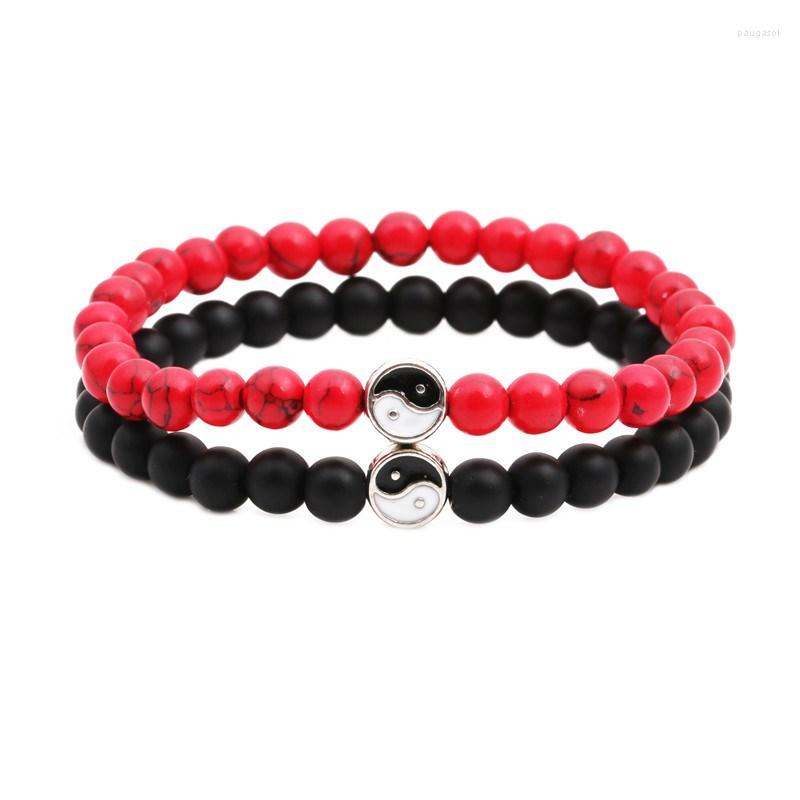 Charm Bracelets European And American Charms High Quantity Jewelry Mute Black Frosted Stone Bagua Bracelet Tiger Eye Turquoise Bead Set
Charm Bracelets European And American Charms High Quantity Jewelry Mute Black Frosted Stone Bagua Bracelet Tiger Eye Turquoise Bead Set