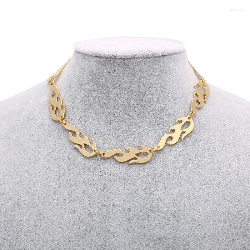 Chains Flame Pendant String Men's Necklace Wholesale Alloy Hollow European And American Jewelry Punk Exaggerated Metal Wind
Chains Flame Pendant String Men's Necklace Wholesale Alloy Hollow European And American Jewelry Punk Exaggerated Metal Wind