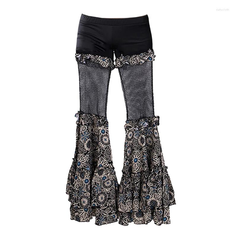 Stage Wear Tribal Belly Dancing Dancewear Women Gypsy Dance High Waist Flare Trousers Practice Pants Womens, Pants only
Stage Wear Tribal Belly Dancing Dancewear Women Gypsy Dance High Waist Flare Trousers Practice Pants Womens, Pants only