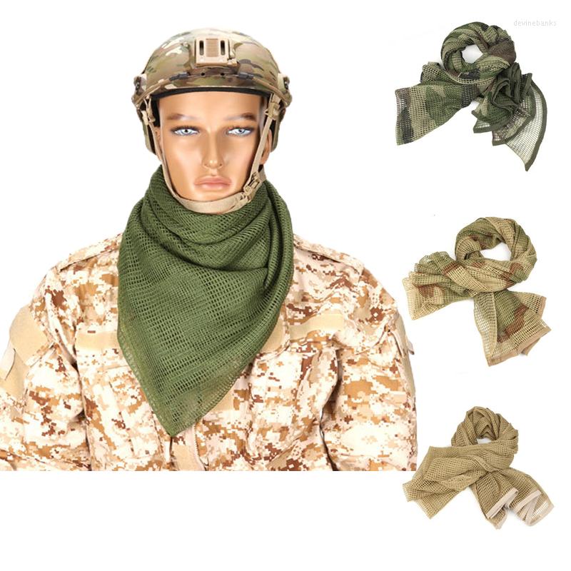 Bandanas Military Tactical Scarf Camouflage Mesh Neck KeffIyeh Sniper Face Veil Shemagh Head Wrap For Outdoor Camping Hunting
Bandanas Military Tactical Scarf Camouflage Mesh Neck KeffIyeh Sniper Face Veil Shemagh Head Wrap For Outdoor Camping Hunting