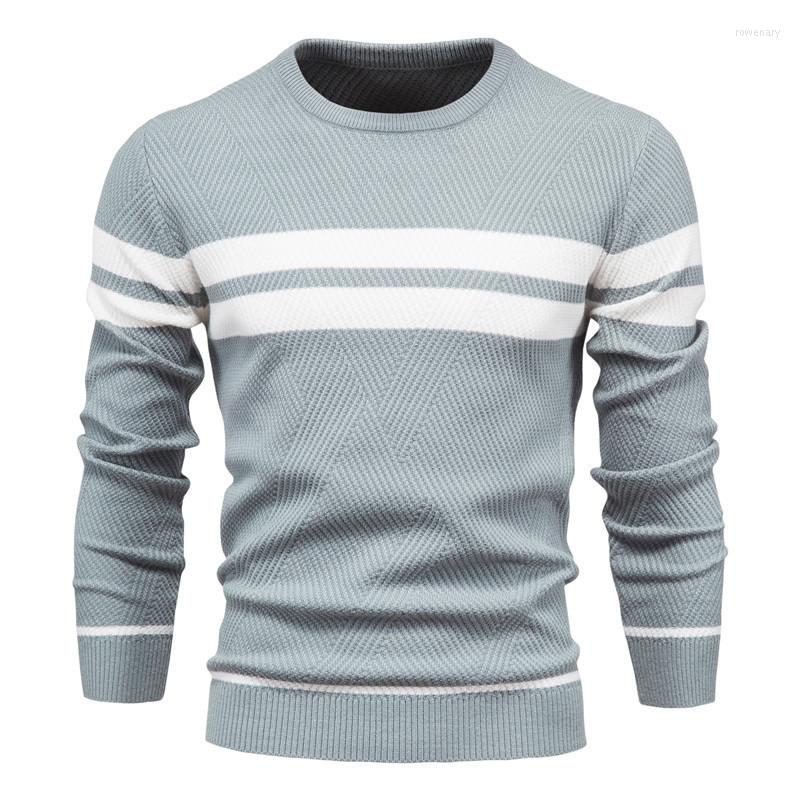 Men's Sweaters Casual Stripe Sweater Youth Pullover Round Neck Thickened Bottom Knit, Black
Men's Sweaters Casual Stripe Sweater Youth Pullover Round Neck Thickened Bottom Knit, Black