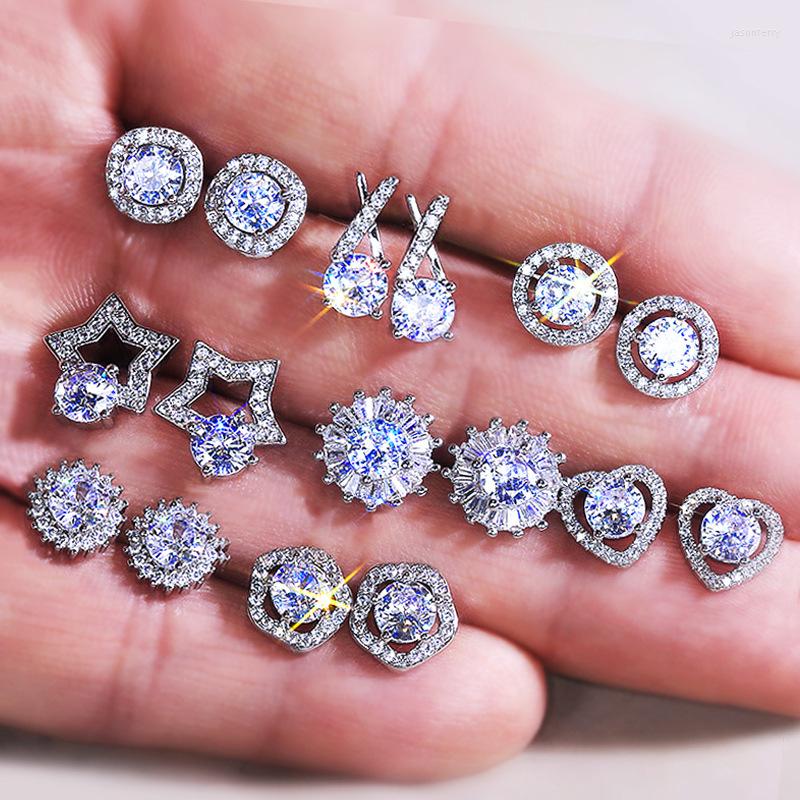 Stud Earrings 2023 Arrival Ins European And American Fashion Sweet Flower Zircon Simple For Women.
Stud Earrings 2023 Arrival Ins European And American Fashion Sweet Flower Zircon Simple For Women.