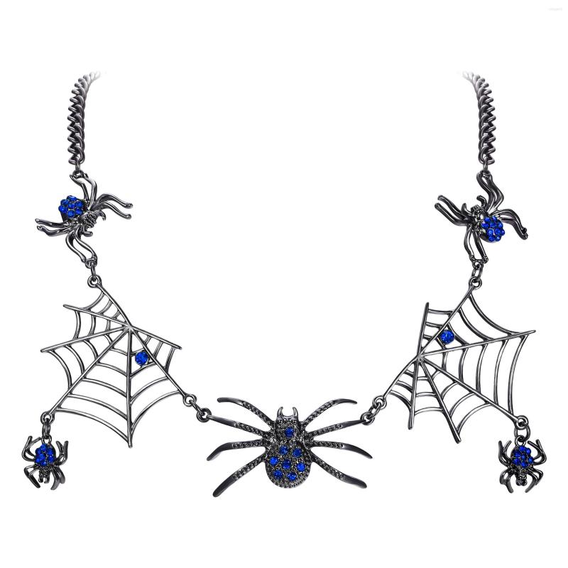 Choker Halloween Spider Necklace Women Goth Animal Crystal Party Jewelry Gift Collier Femme Hip- Fashion Collares Neck Chians
Choker Halloween Spider Necklace Women Goth Animal Crystal Party Jewelry Gift Collier Femme Hip- Fashion Collares Neck Chians