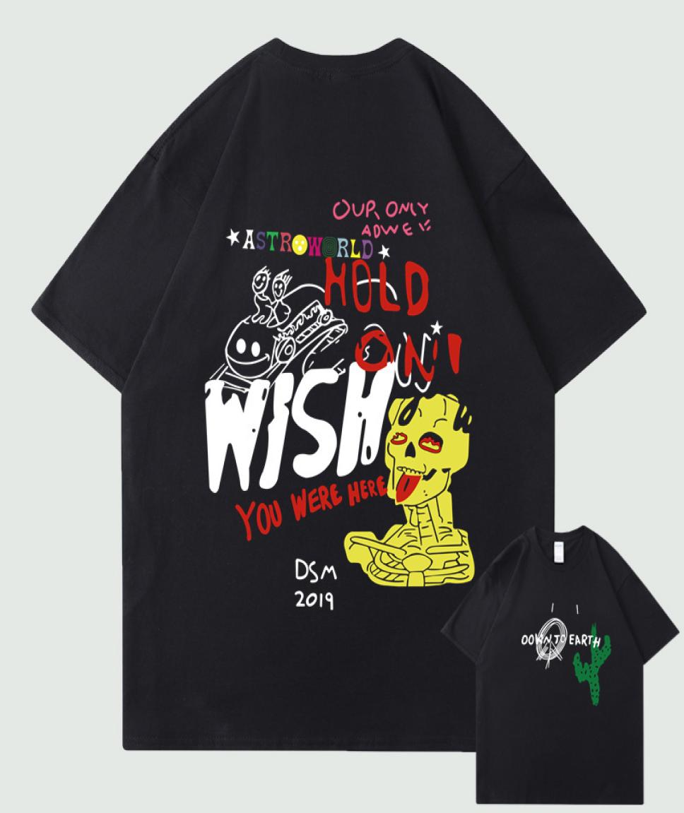 Fashion Hip Hop t Shirt Men Women Travis Scotts Astroworld Harajuku Tshirts You Were Here Letter Print Tees Tops 2204089990429, Wine red
Fashion Hip Hop t Shirt Men Women Travis Scotts Astroworld Harajuku Tshirts You Were Here Letter Print Tees Tops 2204089990429, Wine red