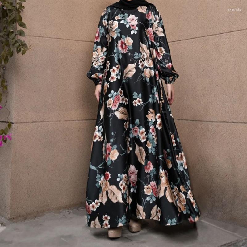 Ethnic Clothing Wepbel Arab Muslim Abaya Dress Women Fashion Ayaba Robe Caftan Printed Style Long Sleeve O-neck Islamic
Ethnic Clothing Wepbel Arab Muslim Abaya Dress Women Fashion Ayaba Robe Caftan Printed Style Long Sleeve O-neck Islamic