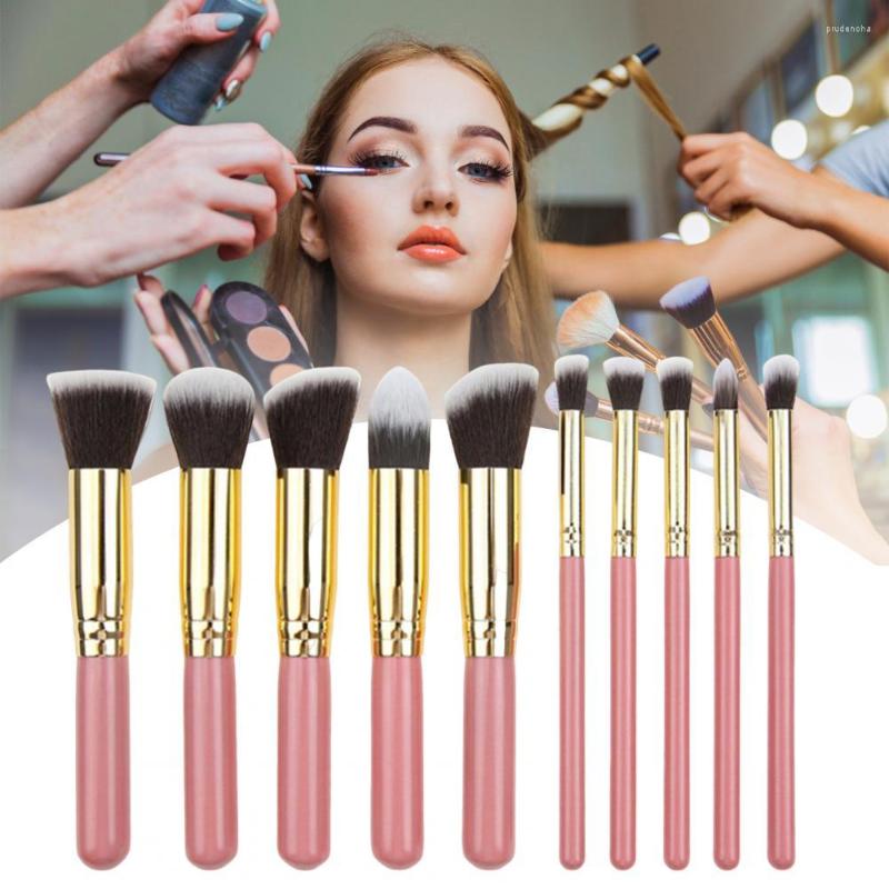 Makeup Brushes Multi-styles 10Pcs Durable Eyeshadow Blending Liner Make Up Brush Kit Reusable Facial Set Comfortable Grip For Women
Makeup Brushes Multi-styles 10Pcs Durable Eyeshadow Blending Liner Make Up Brush Kit Reusable Facial Set Comfortable Grip For Women