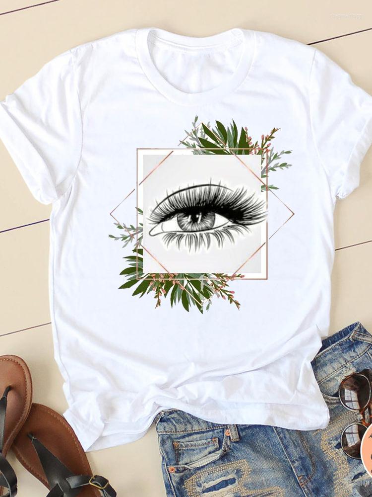 Women' T Shirts Eye Lashes Clothing Summer Short Sleeve Ladies Casual Women 90s Style Trend Fashion Graphic Tee T-shirts Female Shirt, Sn30080
Women' T Shirts Eye Lashes Clothing Summer Short Sleeve Ladies Casual Women 90s Style Trend Fashion Graphic Tee T-shirts Female Shirt, Sn30080