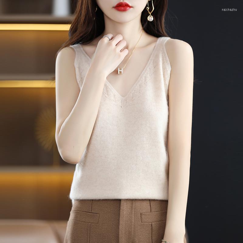 Women' Tanks Seamless Camisole Women' T-shirt Summer Pure Wool Top Fashion Single Thread Ready To Wear Sling Loose Underlay, Beige
Women' Tanks Seamless Camisole Women' T-shirt Summer Pure Wool Top Fashion Single Thread Ready To Wear Sling Loose Underlay, Beige