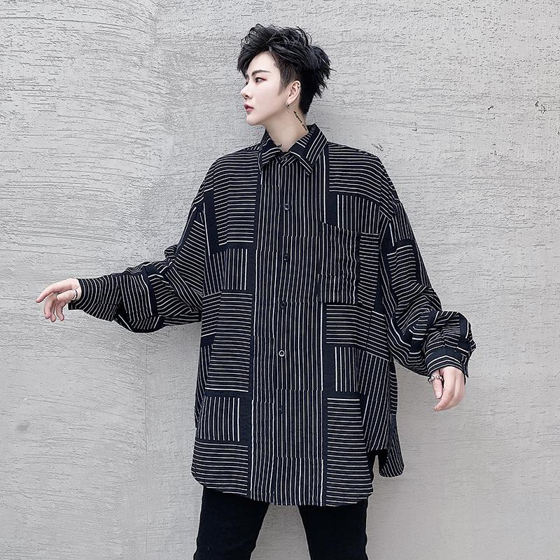 Women's Blouses SuperAen Spring Style Black Women Loose Stripe Long Sleeve Shirt Oversize Tops For
Women's Blouses SuperAen Spring Style Black Women Loose Stripe Long Sleeve Shirt Oversize Tops For