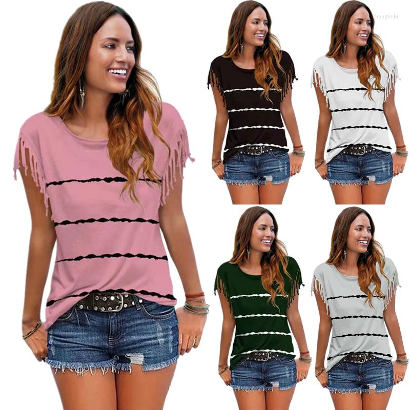 Women's T Shirts Loose T-shirts Women Jumpers Short Sleeve Cotton Tops Woman Pullover Female O-neck Sexy Fashion Stripe Cloth Undershit, White
Women's T Shirts Loose T-shirts Women Jumpers Short Sleeve Cotton Tops Woman Pullover Female O-neck Sexy Fashion Stripe Cloth Undershit, White