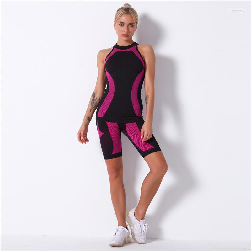 Active Sets 2PCS Seamless Yoga Set High Waist Gym Running Fitness Shorts Suit Workout Clothes For Women Sportwear
Active Sets 2PCS Seamless Yoga Set High Waist Gym Running Fitness Shorts Suit Workout Clothes For Women Sportwear