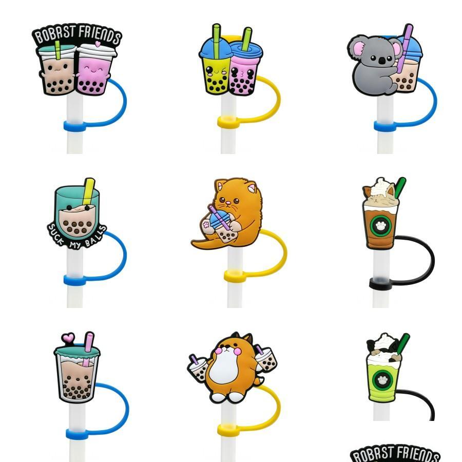 Drinking Straws Boba Milk Tea Soft Rubber Reusable St Topper Accessories Er Charms Splash Proof Dust Plug Decorative Charm Fit 8Mm P Dhe4U
Drinking Straws Boba Milk Tea Soft Rubber Reusable St Topper Accessories Er Charms Splash Proof Dust Plug Decorative Charm Fit 8Mm P Dhe4U