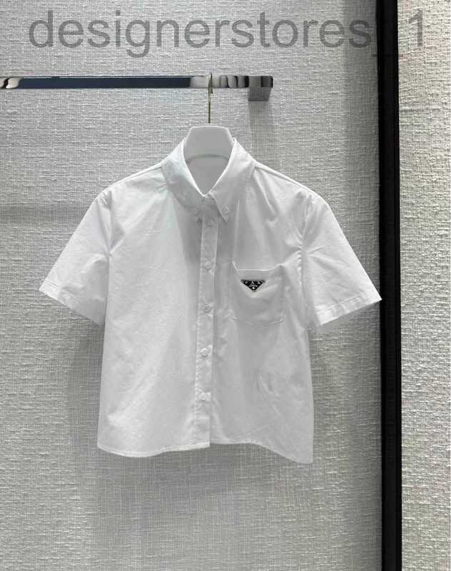 Women's Blouses & Shirts Designer 23 Summer Pra Versatile New Temperament Celebrity College Style Simple Age Reducing Short Sleeve Shirt Women DS4L, White
Women's Blouses & Shirts Designer 23 Summer Pra Versatile New Temperament Celebrity College Style Simple Age Reducing Short Sleeve Shirt Women DS4L, White