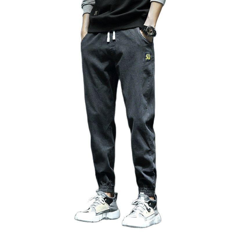 Men's Jeans Men Loose Logo Cargo Pants Casual Long Korean Fashion Large Spring And Autumn Elastic Small Feet, Gray
Men's Jeans Men Loose Logo Cargo Pants Casual Long Korean Fashion Large Spring And Autumn Elastic Small Feet, Gray