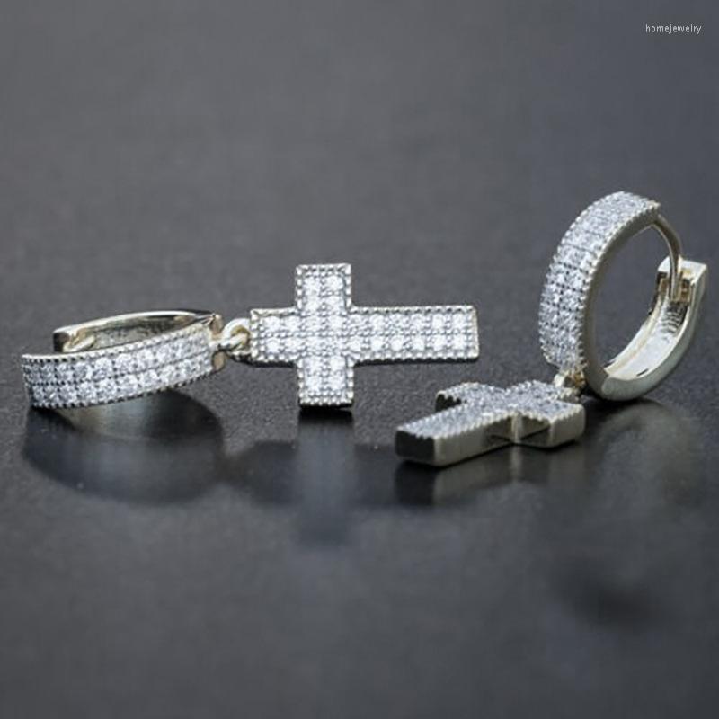 Dangle Earrings Classic Silver Color Crosss For Women Men's Zircon Earring Punck Jewelry Fashion Party Lover's Gifts
Dangle Earrings Classic Silver Color Crosss For Women Men's Zircon Earring Punck Jewelry Fashion Party Lover's Gifts