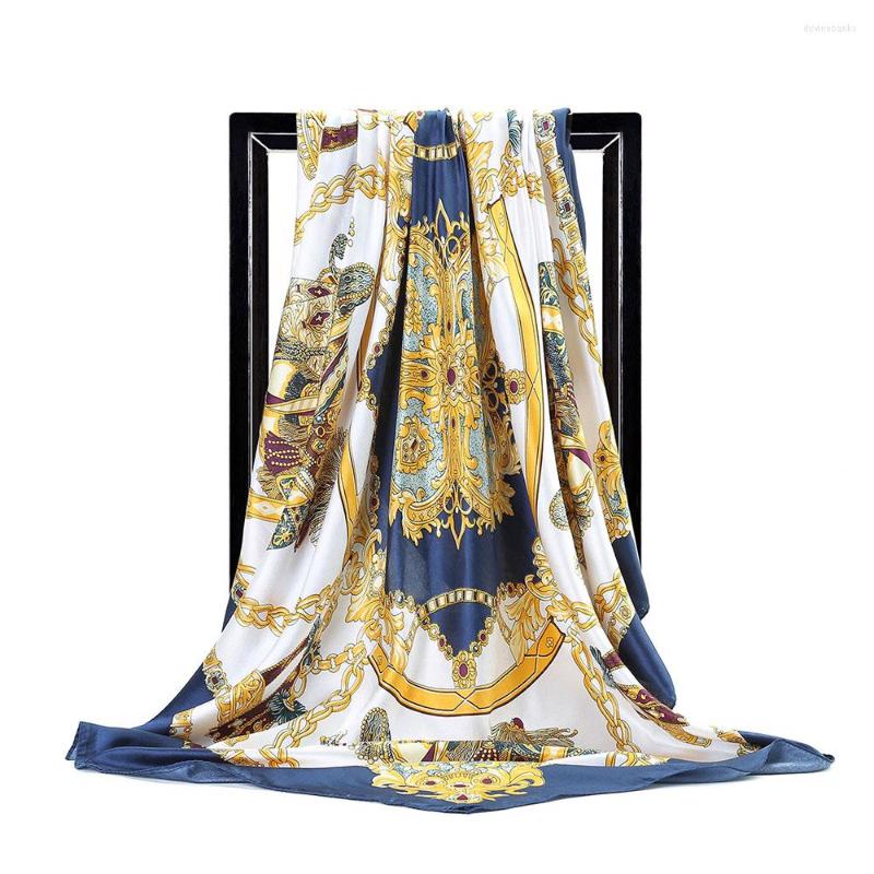 Scarves Malaysia Style Scarf 90 90cm Printed Flower Paisley Chain Female Square Head Bandana Muslim Lady Girl For Women
Scarves Malaysia Style Scarf 90 90cm Printed Flower Paisley Chain Female Square Head Bandana Muslim Lady Girl For Women