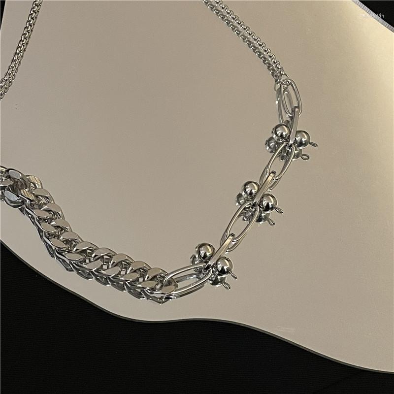 Chains Ins Personality Fashion Cold Wind Round Bead Ball Cuban Necklace Clavicle Chain Female Temperament Wild
Chains Ins Personality Fashion Cold Wind Round Bead Ball Cuban Necklace Clavicle Chain Female Temperament Wild